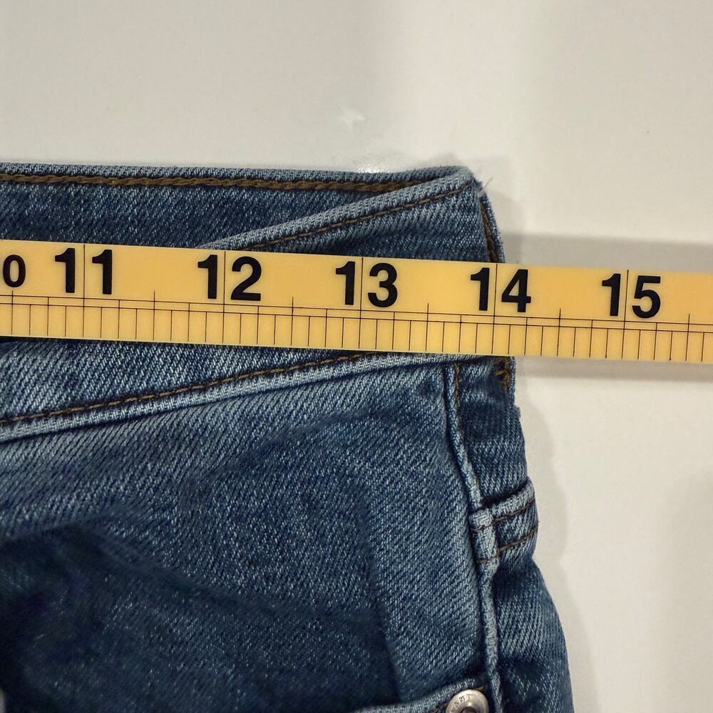 Everlane The Way High Jeans 27 Medium Wash Straight Leg Denim Organic Cotton - Picture 7 of 8